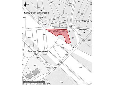 W26-02-018: Nahe Ankerbachtalweg, Flur 65, Flurstück 420
							53227 Bonn